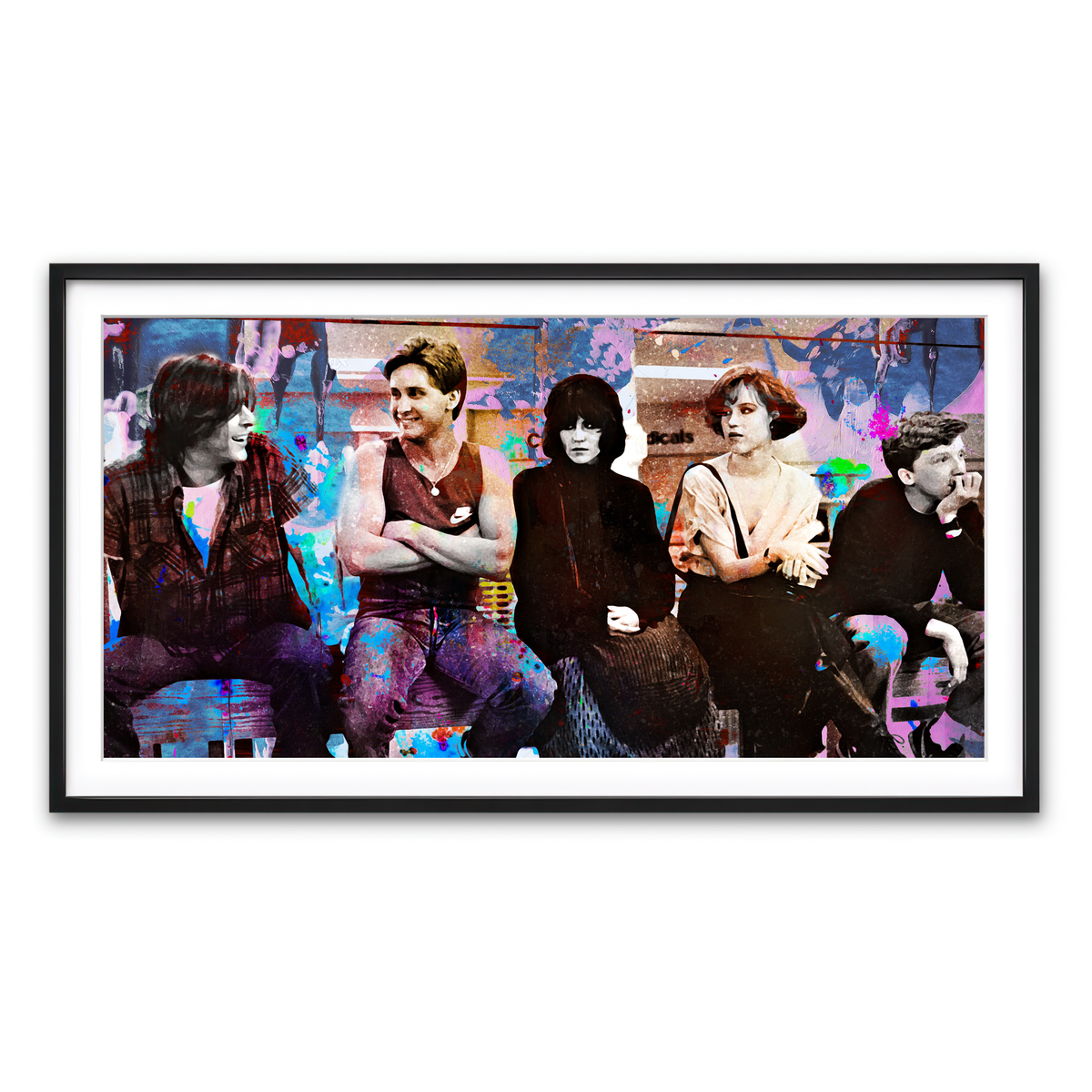 Framed Print 2x1 Black