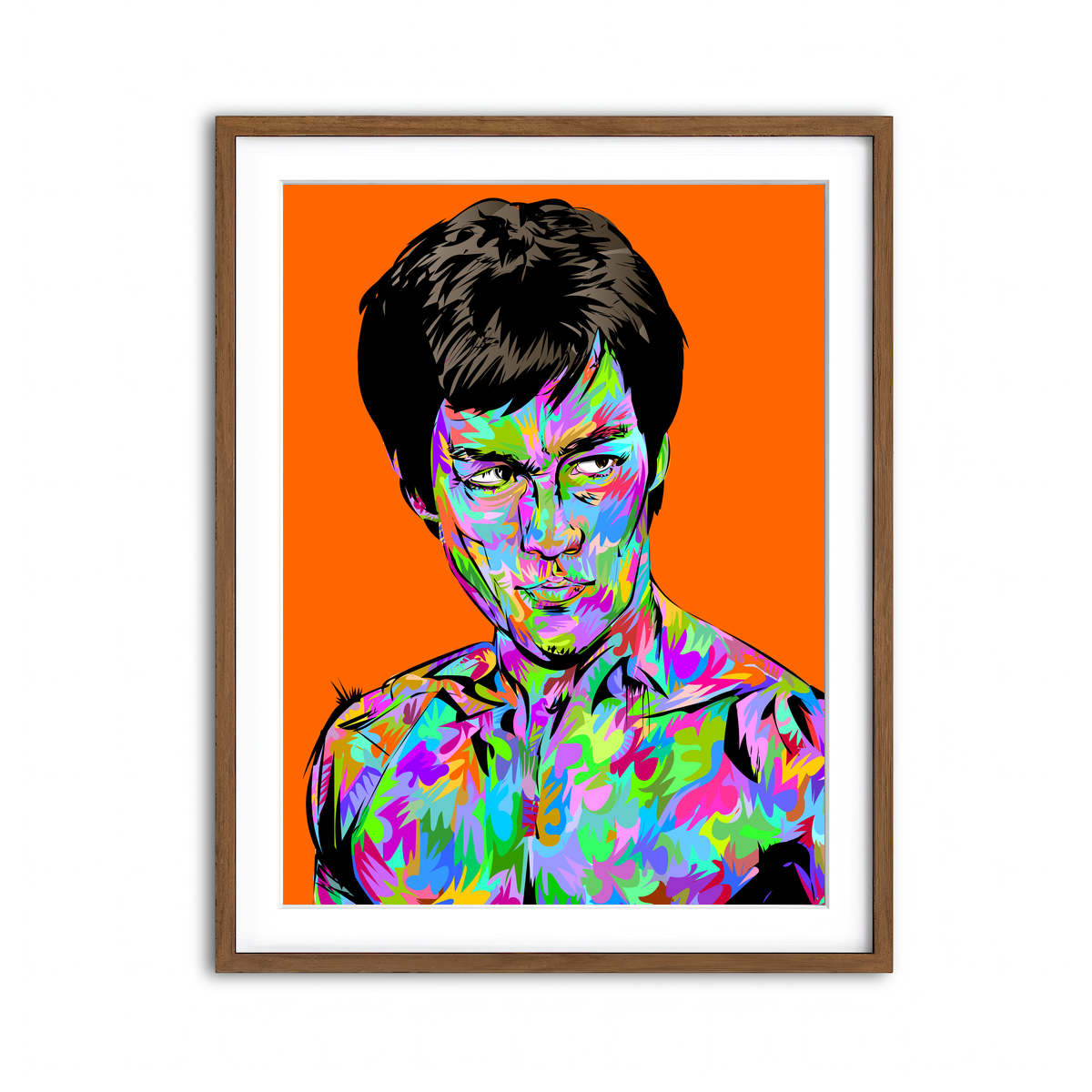 Framed Print 3x4 Walnut