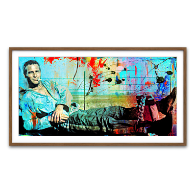 Framed Print 2x1 Walnut