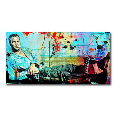 AUTO-MOCKUP WHITE | Abstract Cool Hand Luke | 1 Piece | Gallery Wrap Canvas | group=2x1
