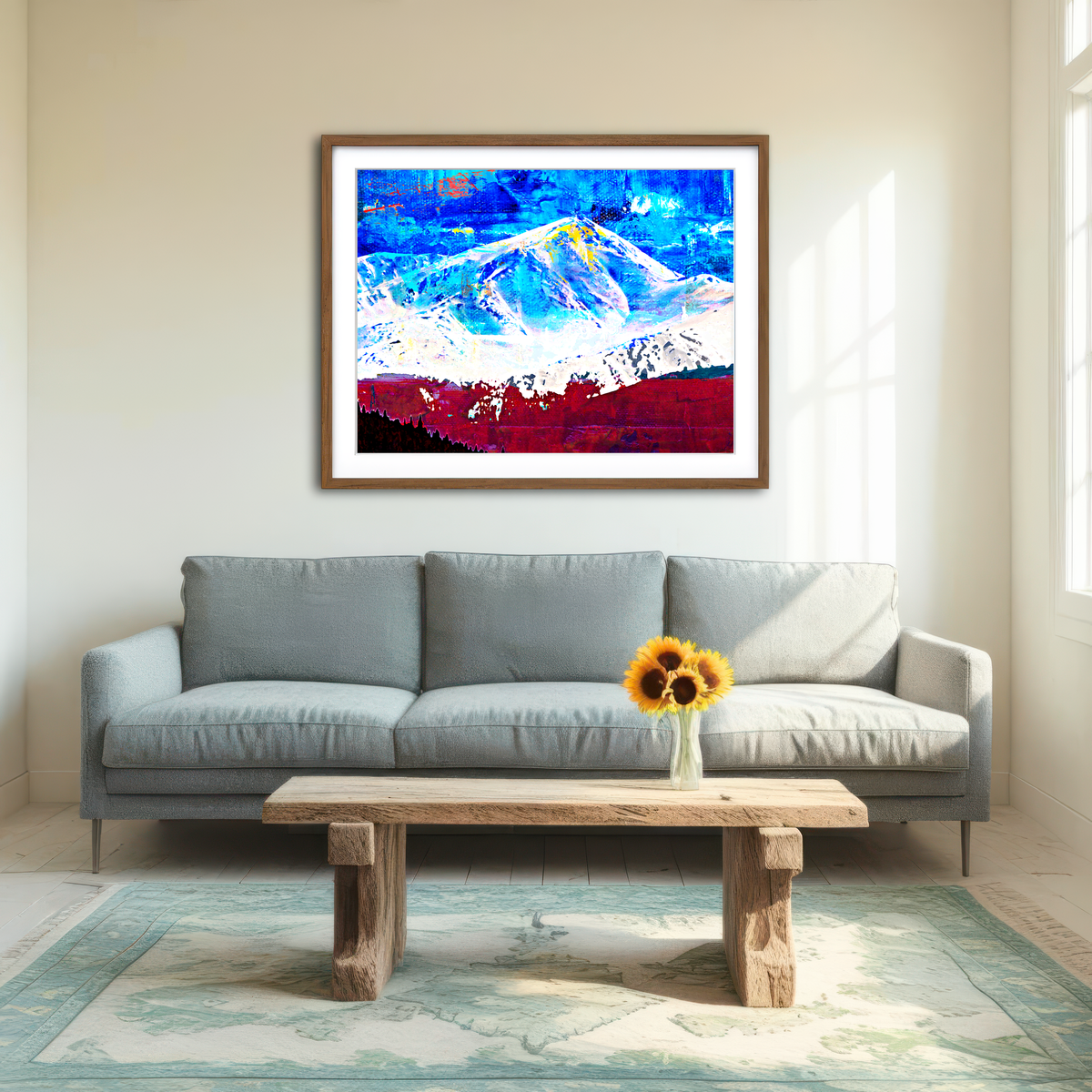 AUTO-MOCKUP ROOM | Abstract Elbert Wall Art