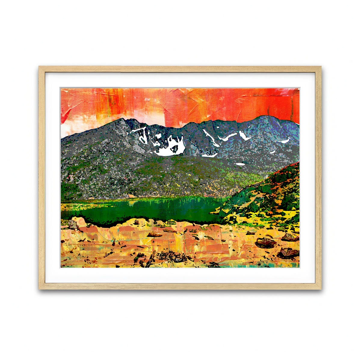 Framed Print 4x3 Natural