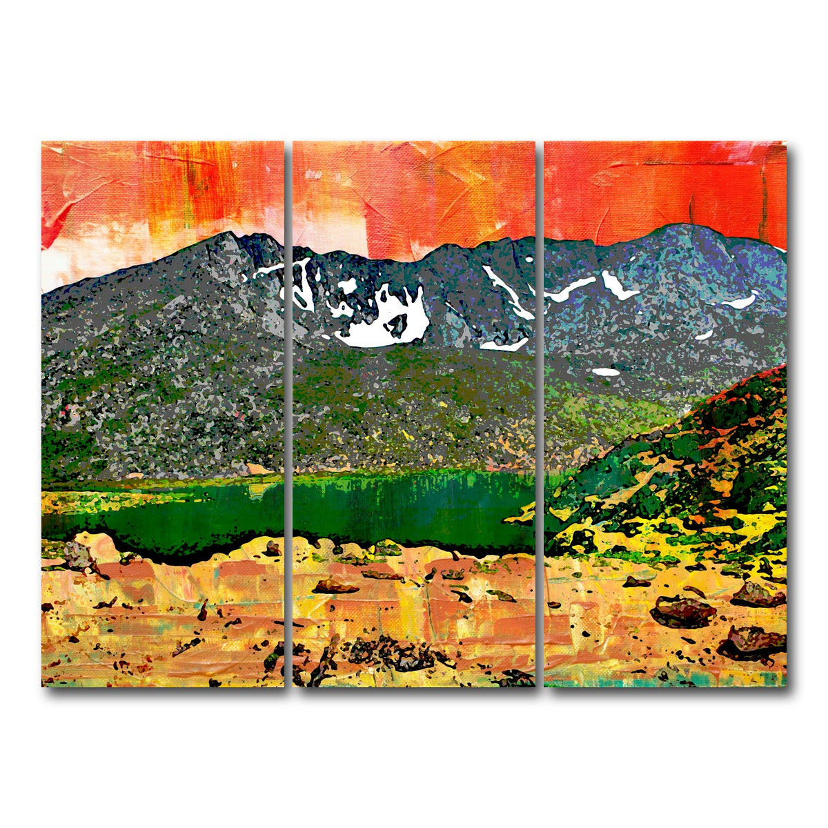 AUTO-MOCKUP WHITE | Abstract Evans | 3 Piece | Gallery Wrap Canvas | group=8x18