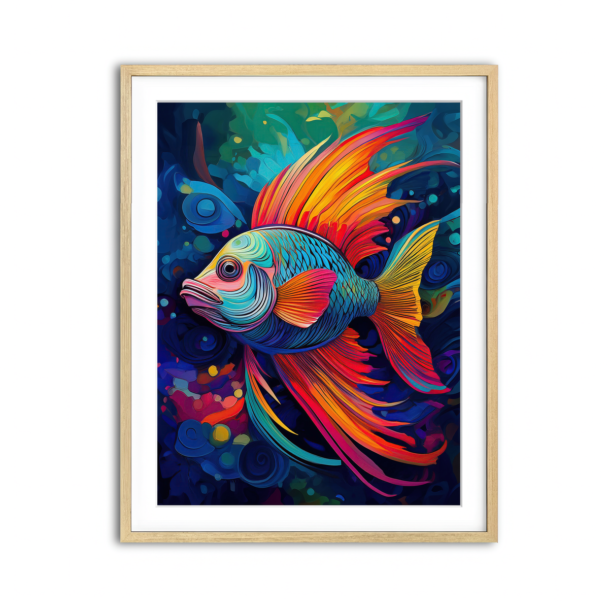 Framed Print 3x4 Natural