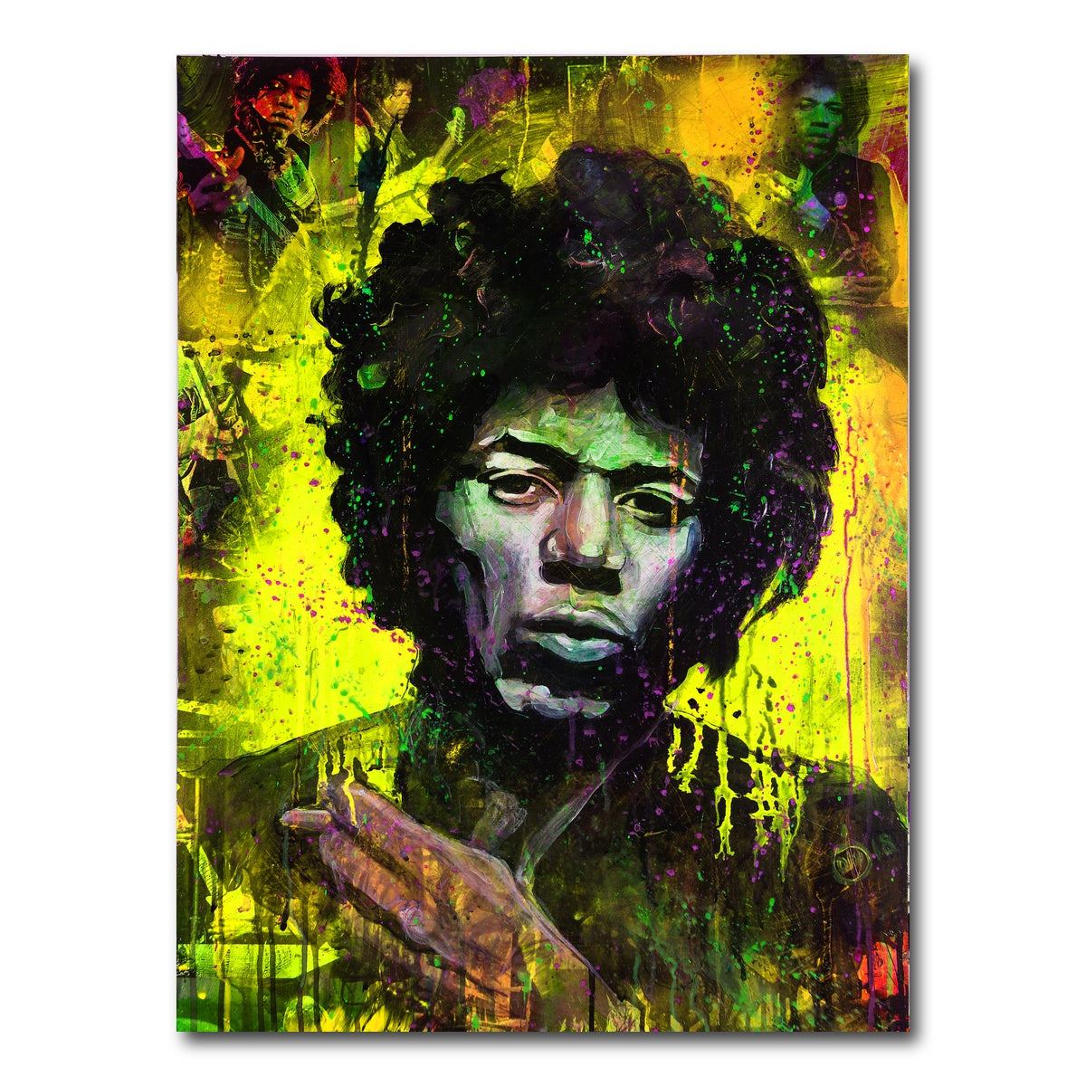 AUTO-MOCKUP WHITE | Abstract HENDRIX | 1 Piece | Gallery Wrap Canvas | group=3x4