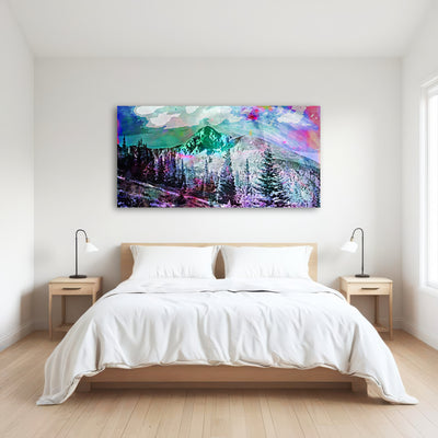 AUTO-MOCKUP ROOM | Abstract Holy Cross