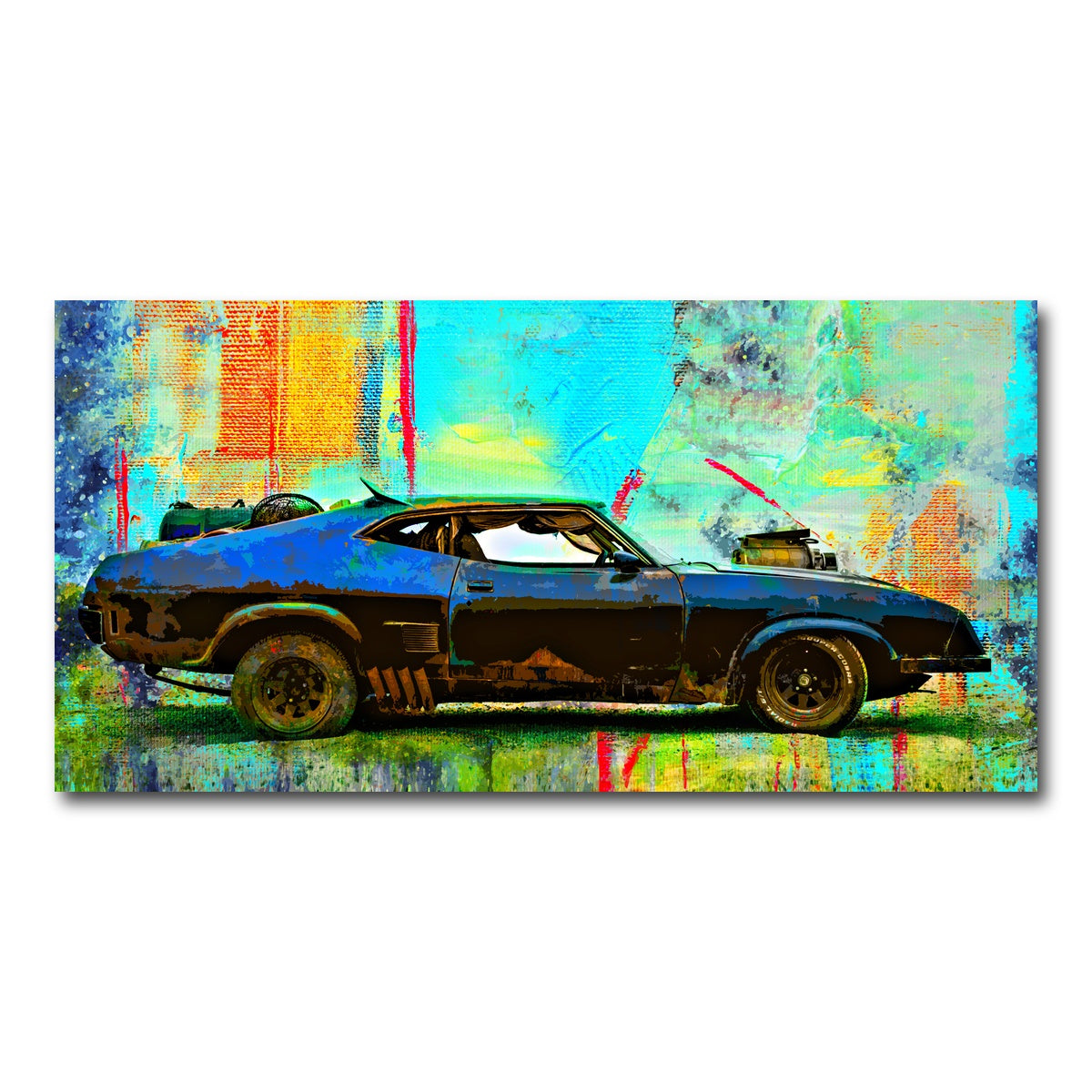 AUTO-MOCKUP WHITE | Abstract Interceptor | 1 Piece | Gallery Wrap Canvas | group=2x1