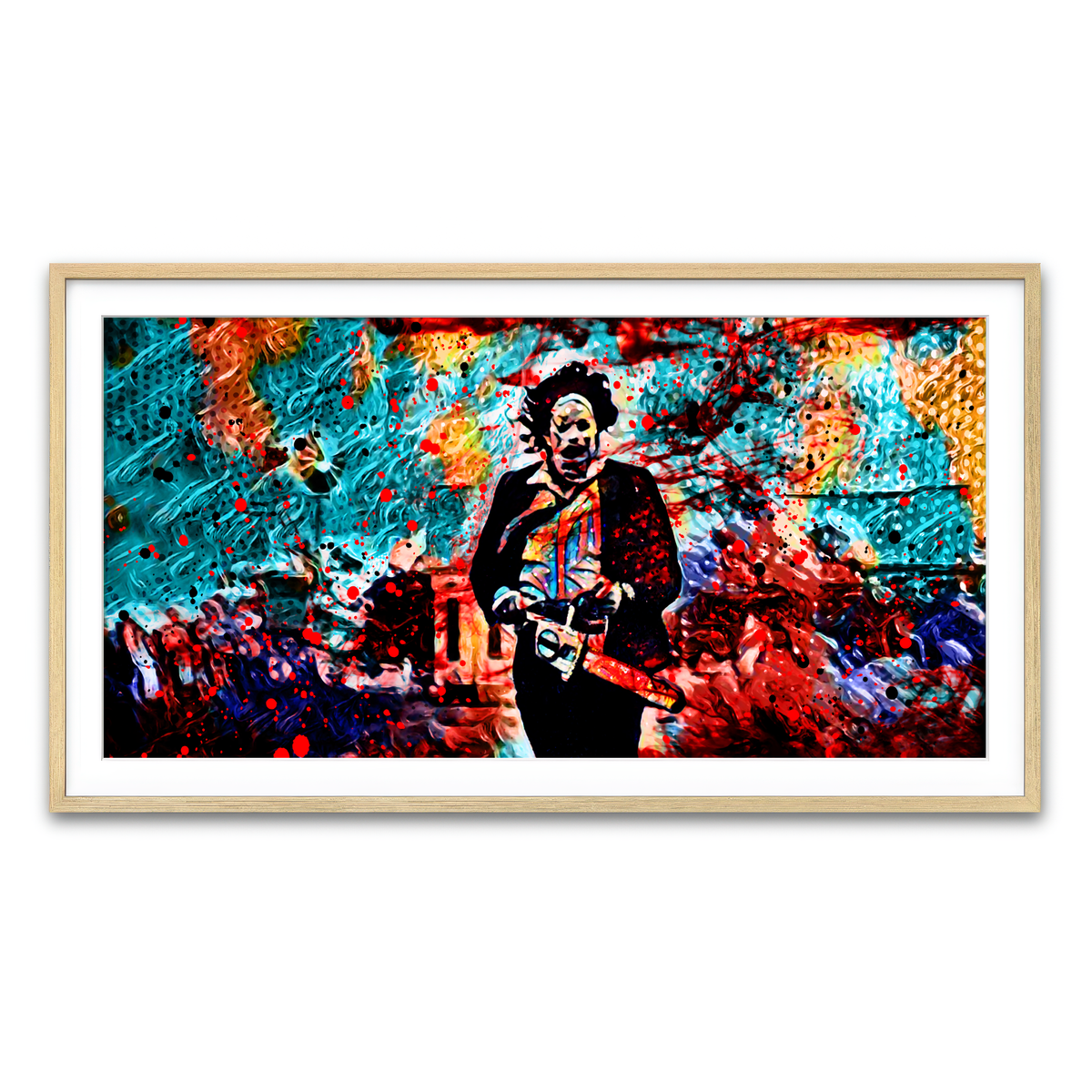 Framed Print 2x1 Natural