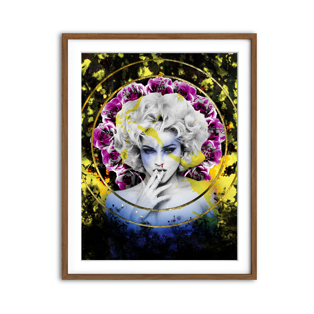 Framed Print 3x4 Walnut