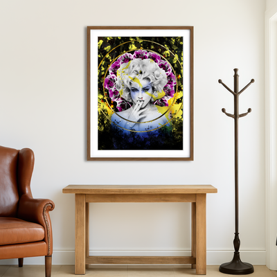AUTO-MOCKUP ROOM | Abstract Madonna Wall Art