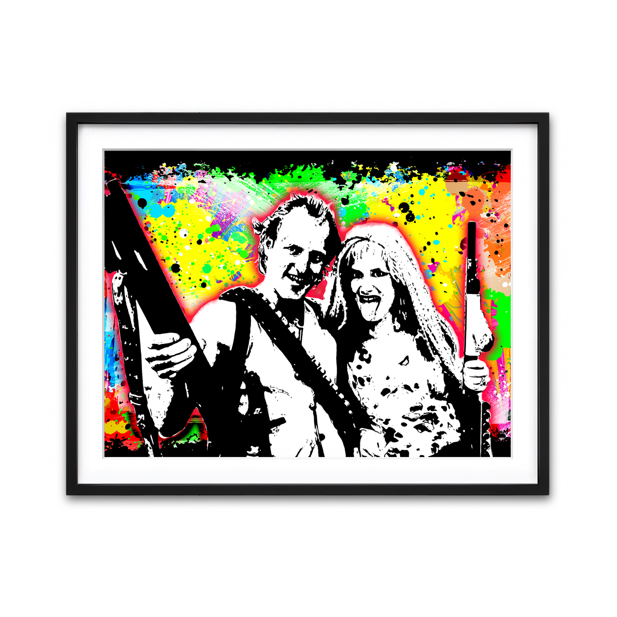 Framed Print 4x3 Black