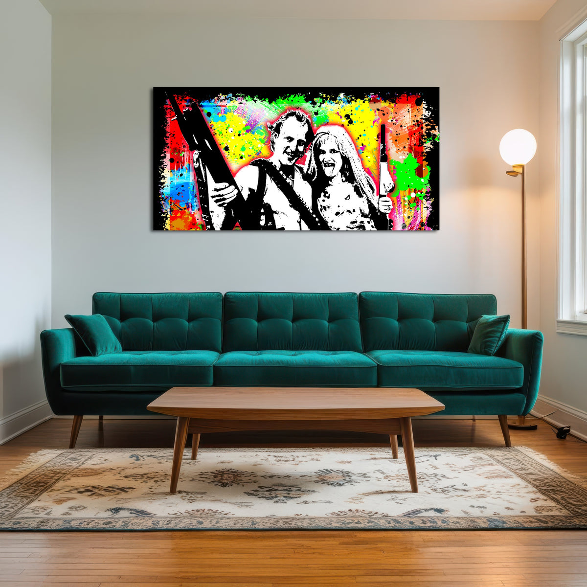 AUTO-MOCKUP ROOM | Abstract Natural Born Killers