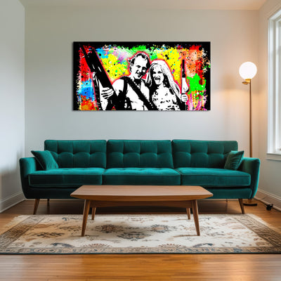 AUTO-MOCKUP ROOM | Abstract Natural Born Killers