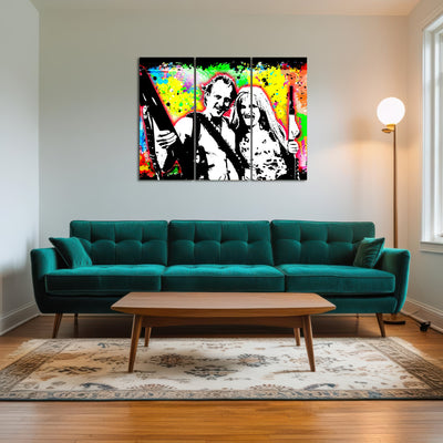 AUTO-MOCKUP ROOM | Abstract Natural Born Killers