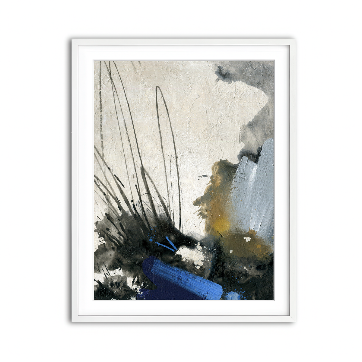 Framed Print 3x4 White