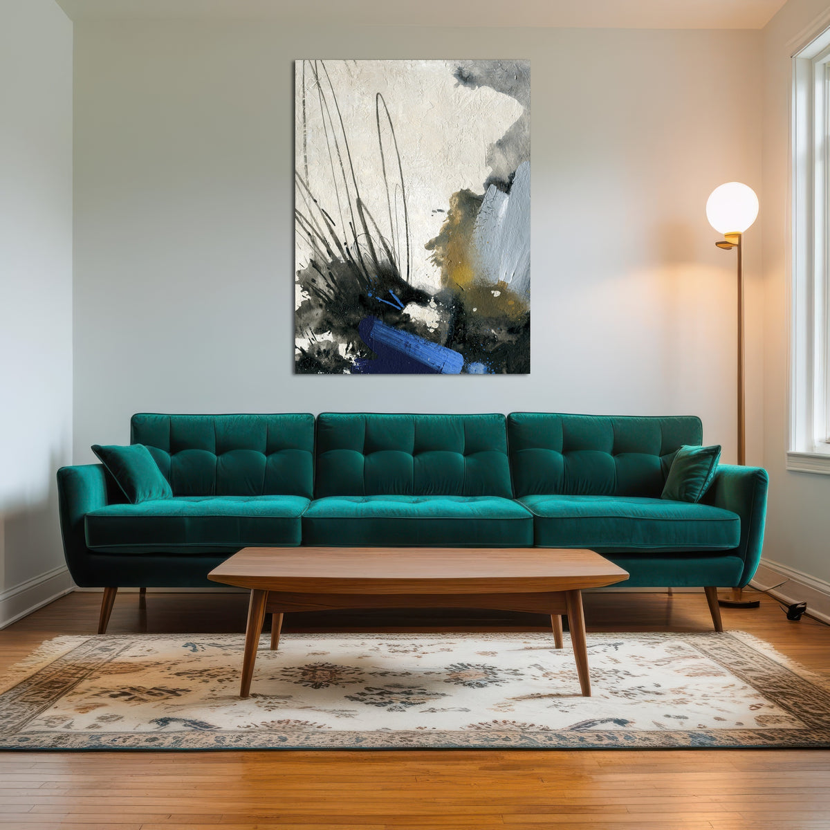 AUTO-MOCKUP ROOM | Abstract Paint Splash