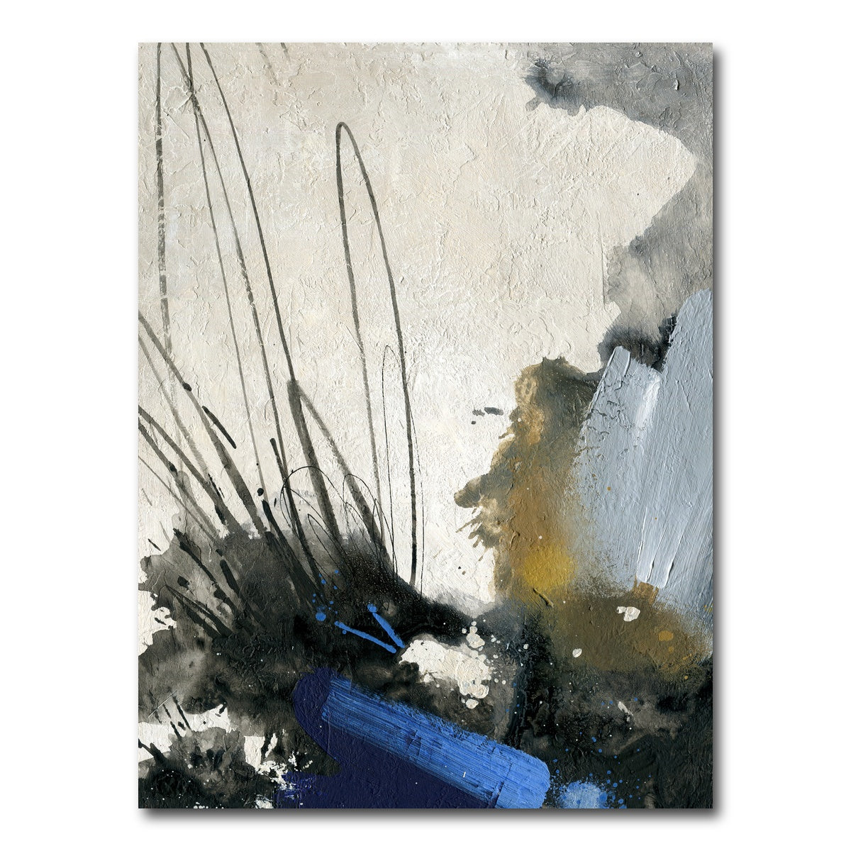 AUTO-MOCKUP WHITE | Abstract Paint Splash | 1 Piece | Gallery Wrap Canvas | group=3x4