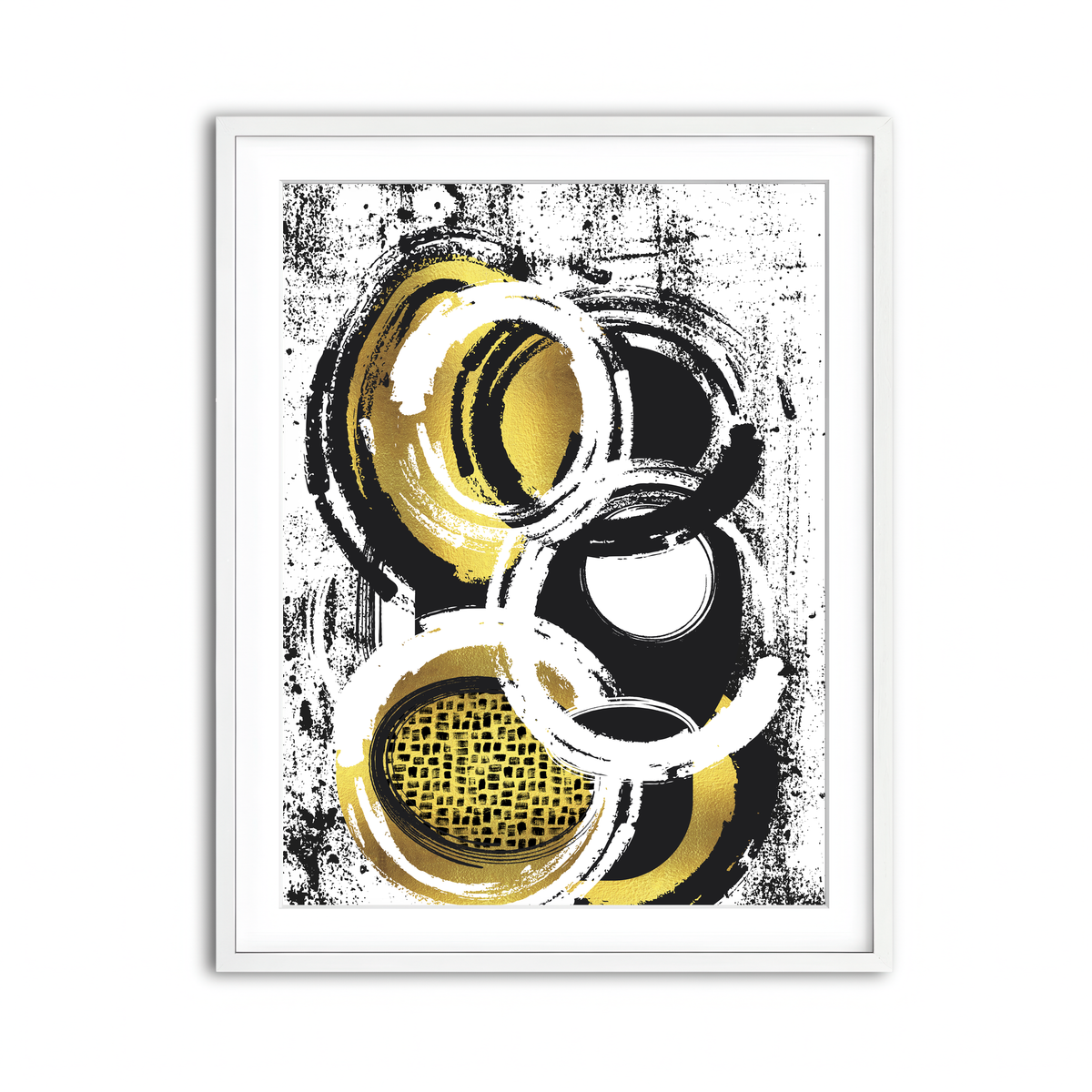 Framed Print 3x4 White