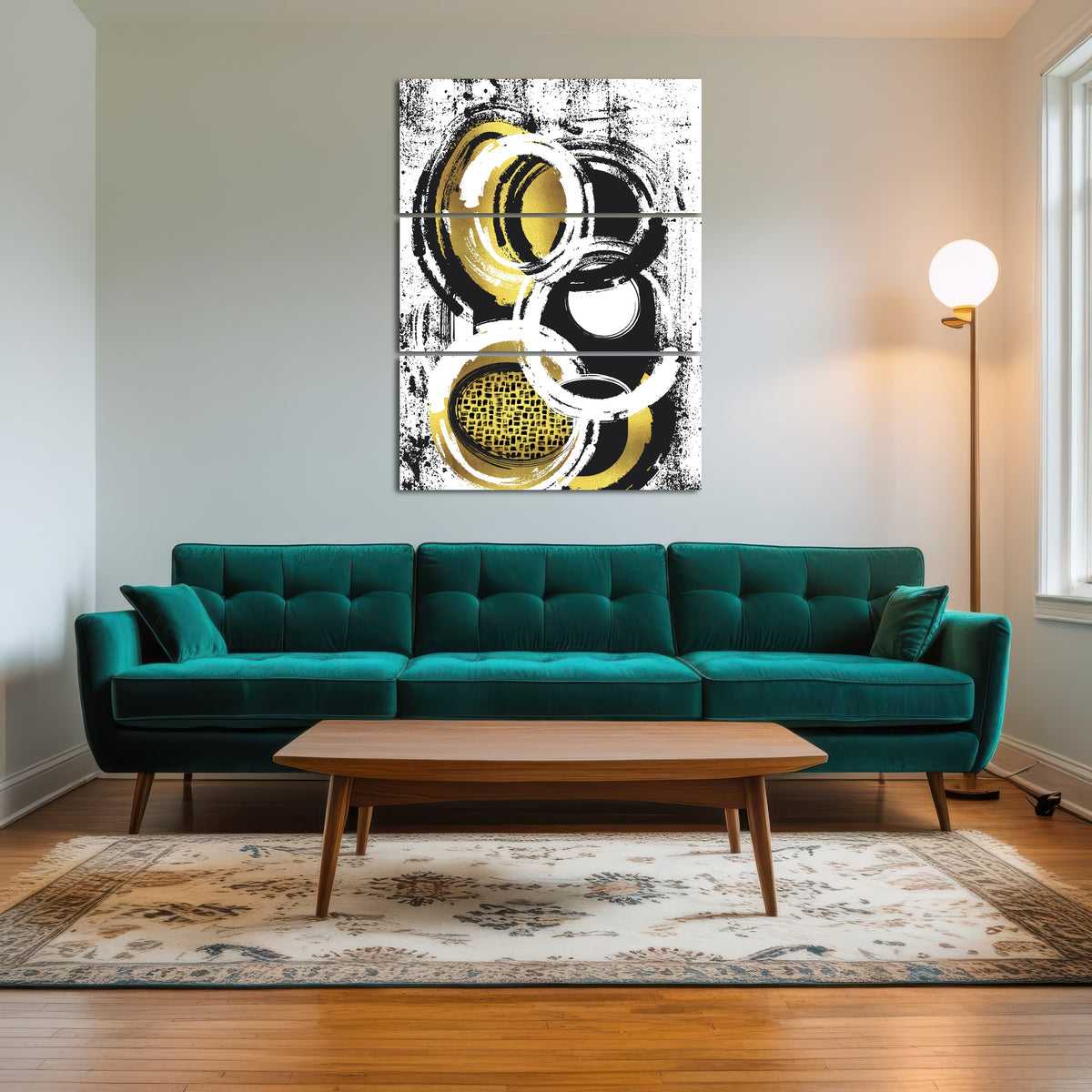 AUTO-MOCKUP ROOM | Abstract Painting No. 2