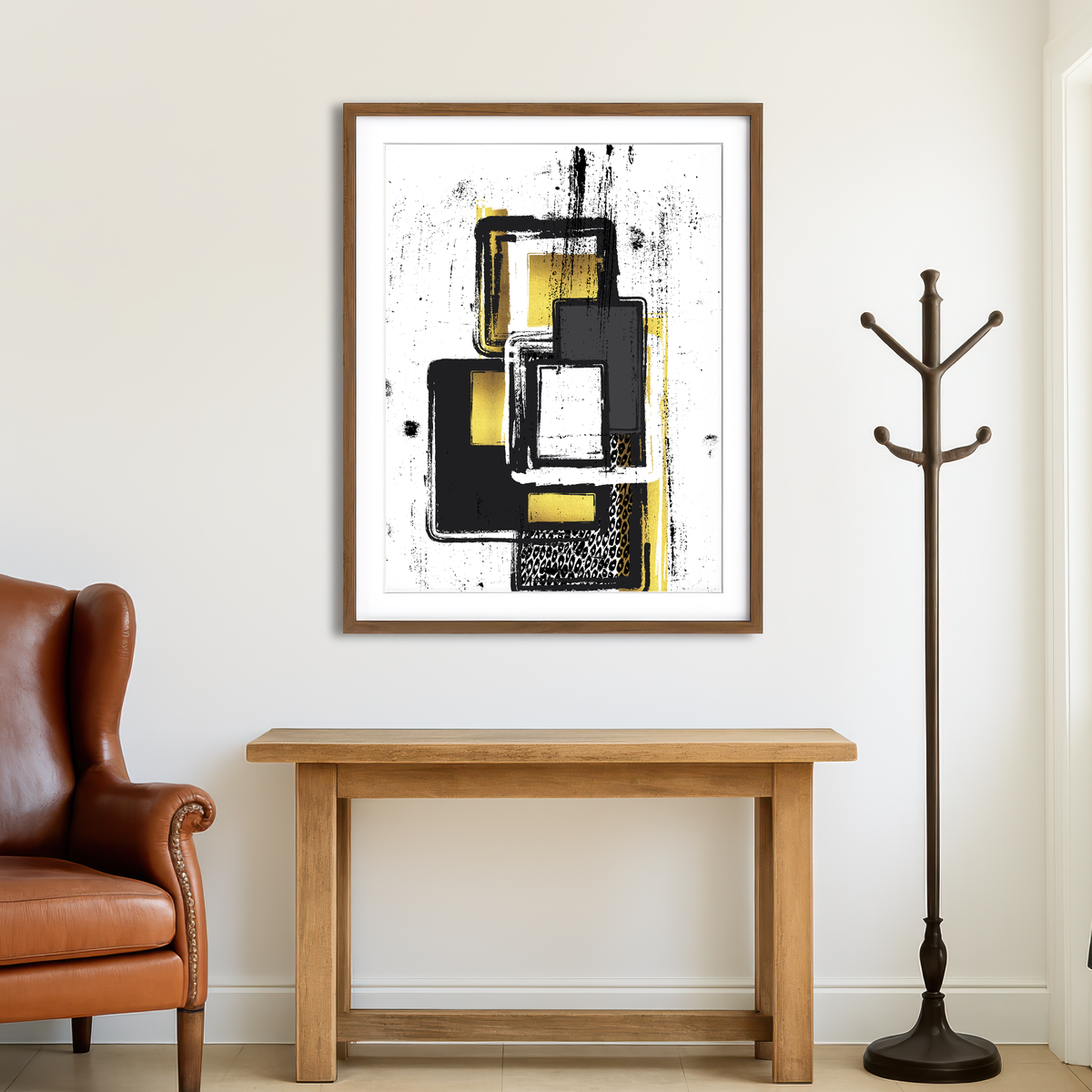 AUTO-MOCKUP ROOM | Abstract Painting No. 3 Wall Art