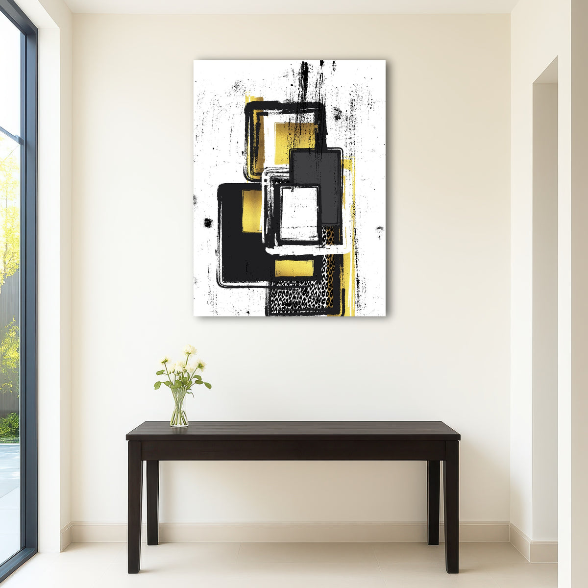 AUTO-MOCKUP ROOM | Abstract Painting No. 3