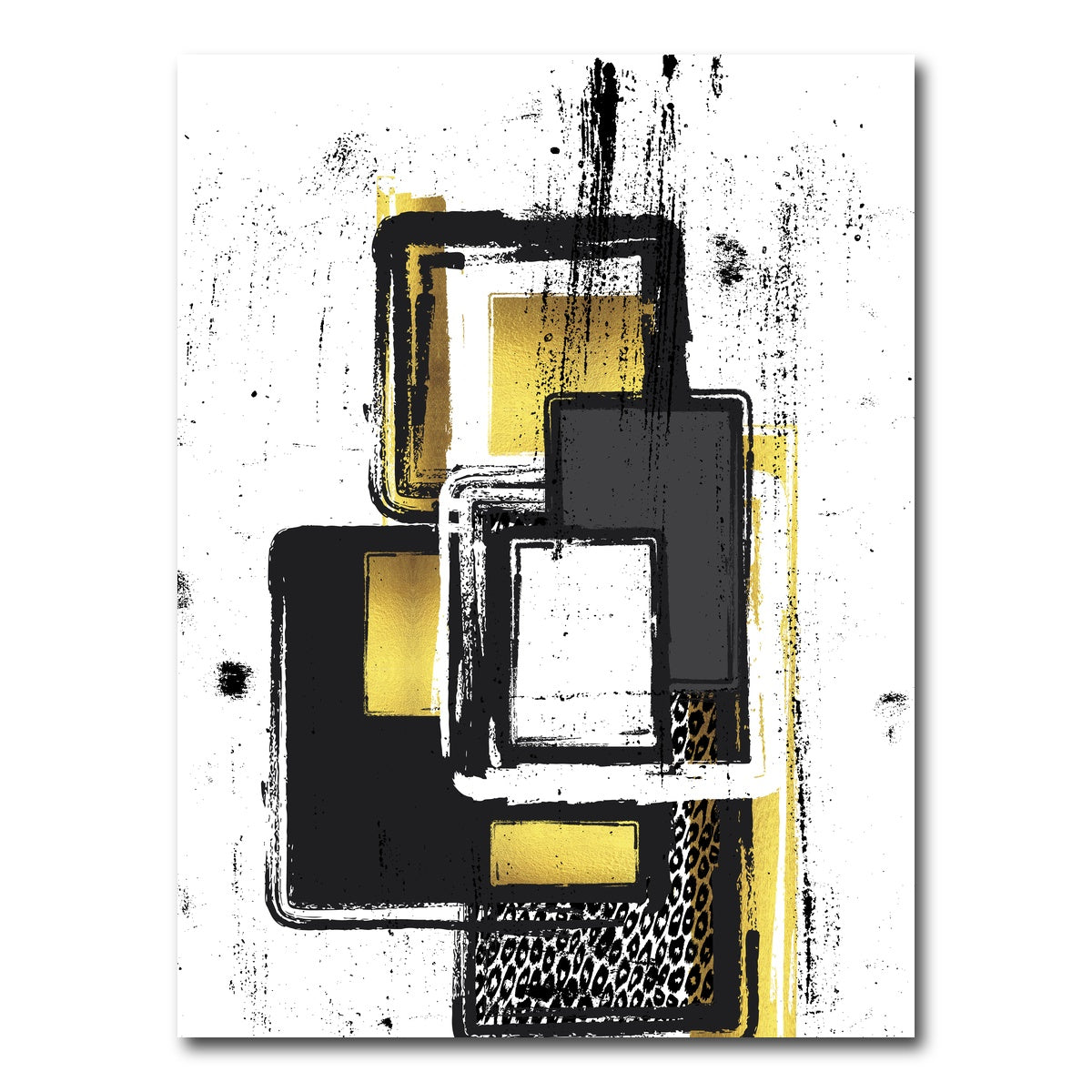 AUTO-MOCKUP WHITE | Abstract Painting No. 3 | 1 Piece | Gallery Wrap Canvas | group=3x4