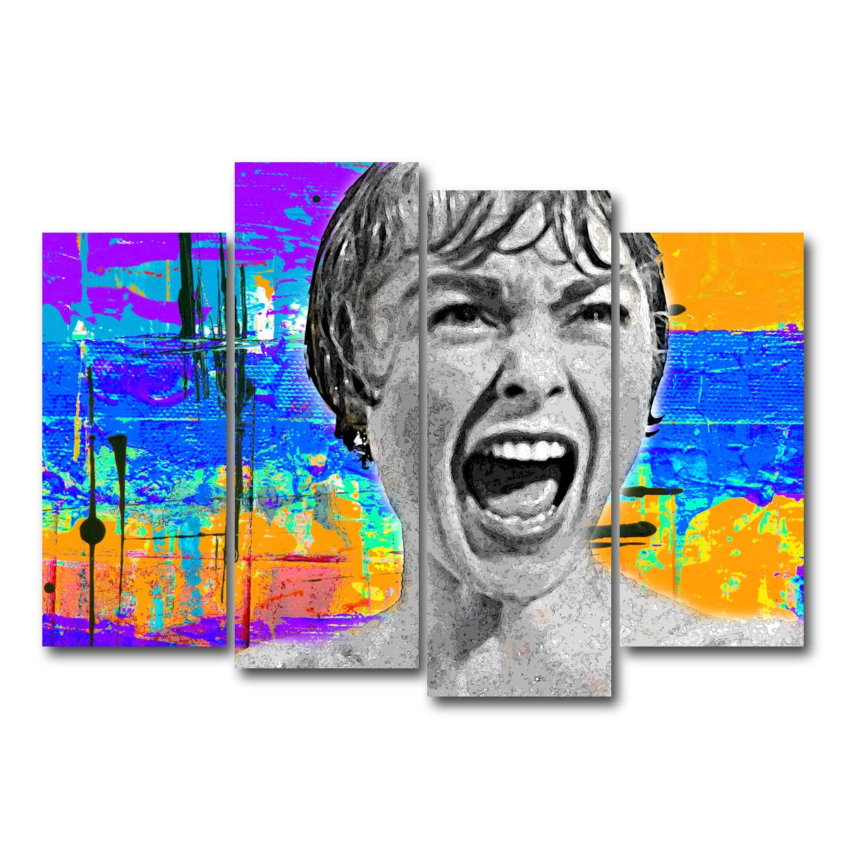 AUTO-MOCKUP WHITE | Abstract Psycho | 4 Piece | Gallery Wrap Canvas | group=4_normal