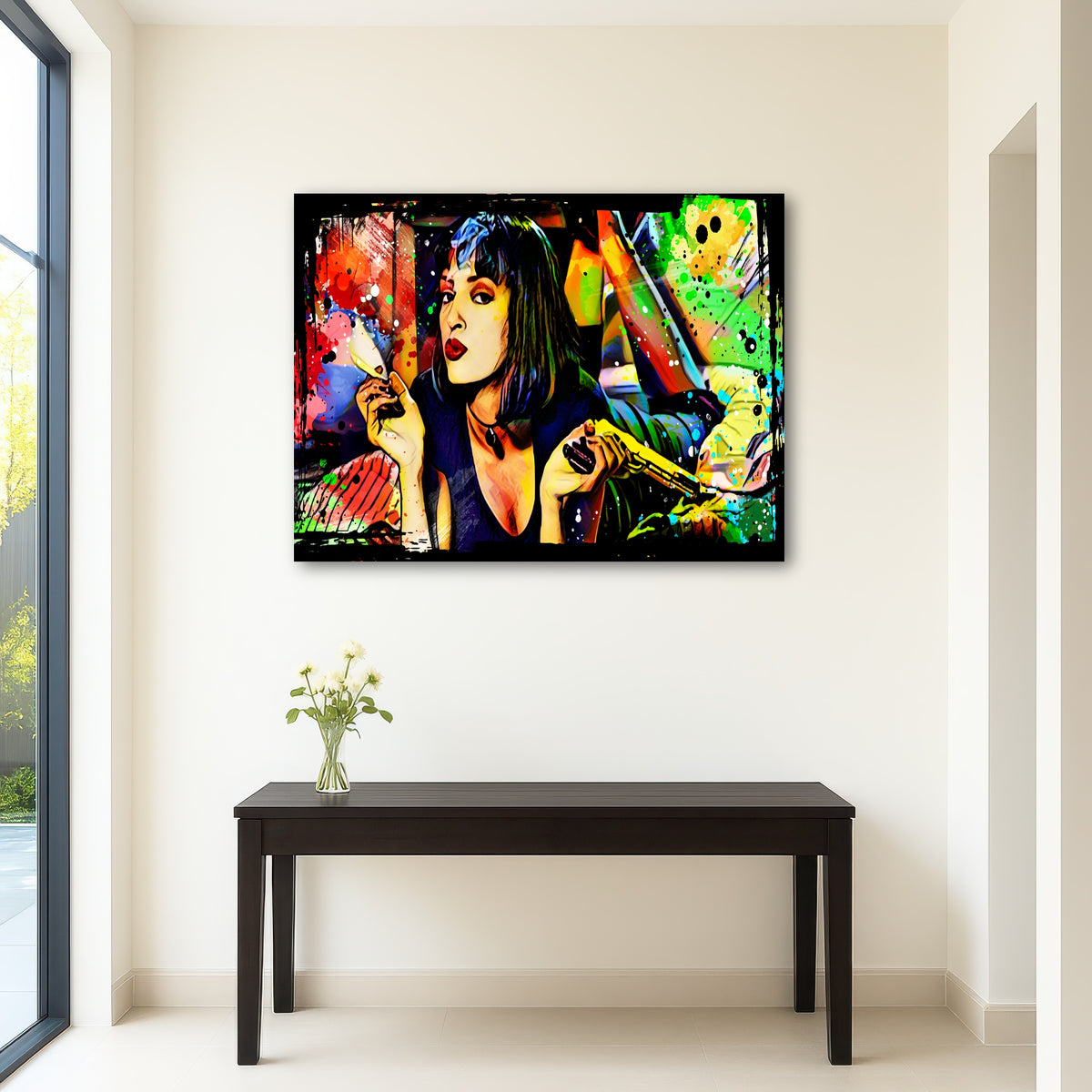 AUTO-MOCKUP ROOM | Abstract Pulp Fiction