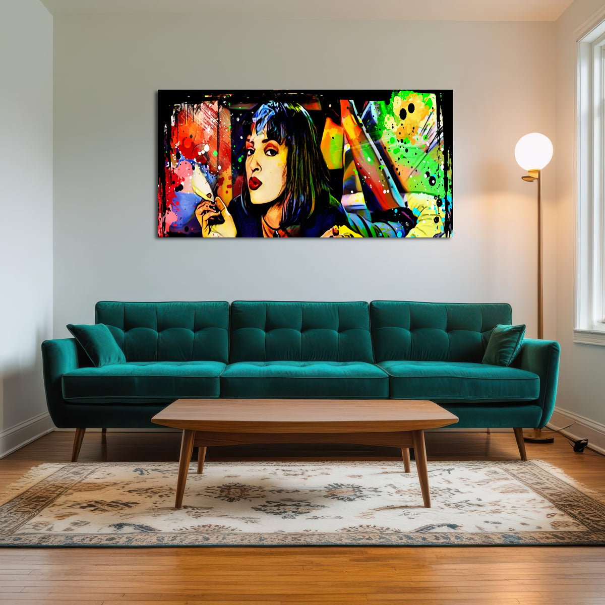 AUTO-MOCKUP ROOM | Abstract Pulp Fiction
