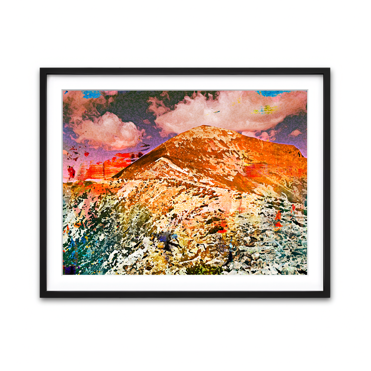 Framed Print 4x3 Black