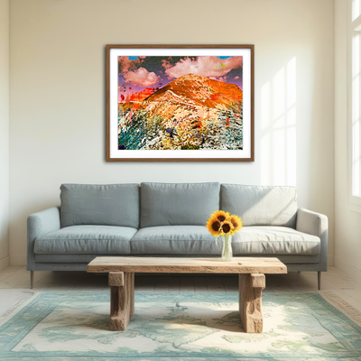 AUTO-MOCKUP ROOM | Abstract Quandary Wall Art