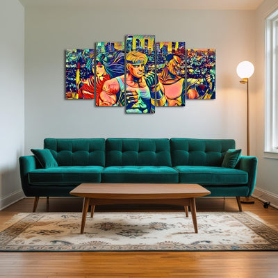 AUTO-MOCKUP ROOM | Abstract STREETS Of RAGE