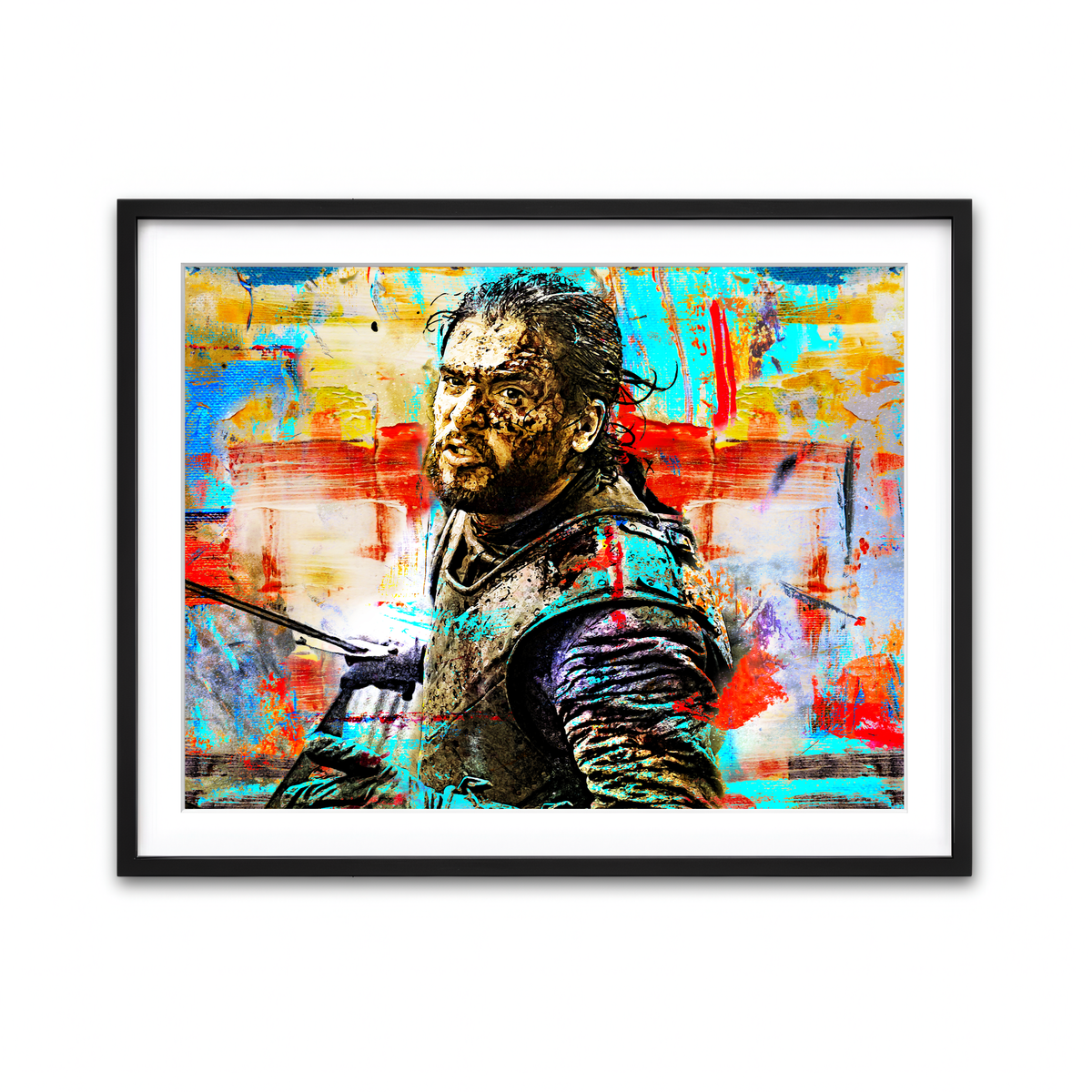 Framed Print 4x3 Black