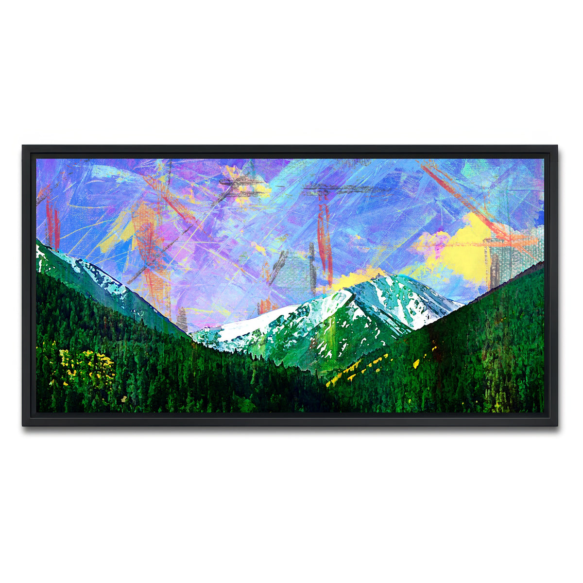 AUTO-MOCKUP WHITE | Abstract Torreys | 1 Piece | Black Framed Canvas | group=2x1