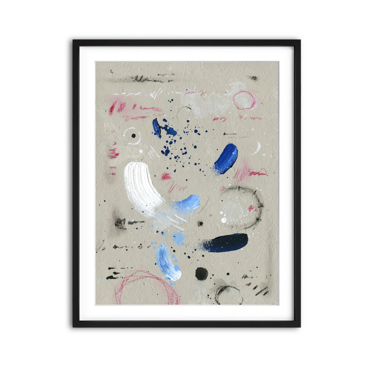 Framed Print 3x4 Black