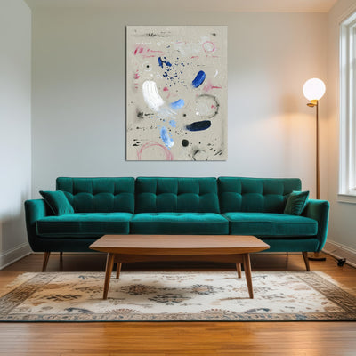 AUTO-MOCKUP ROOM | Abstract Wall