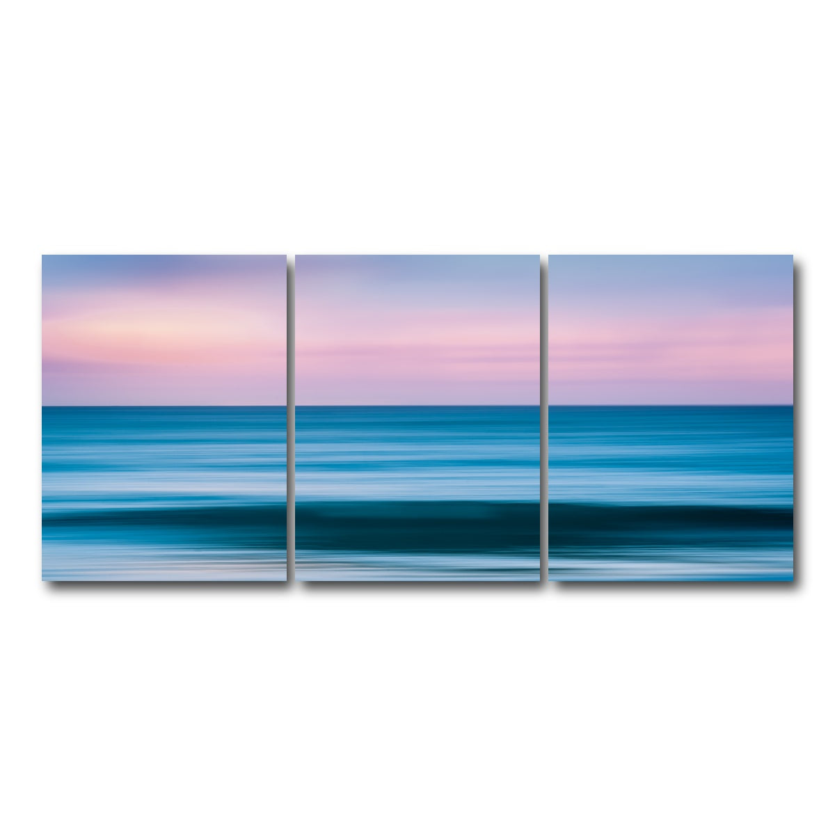 AUTO-MOCKUP WHITE | Abstract Waves | 3 Piece | Gallery Wrap Canvas | group=18x24
