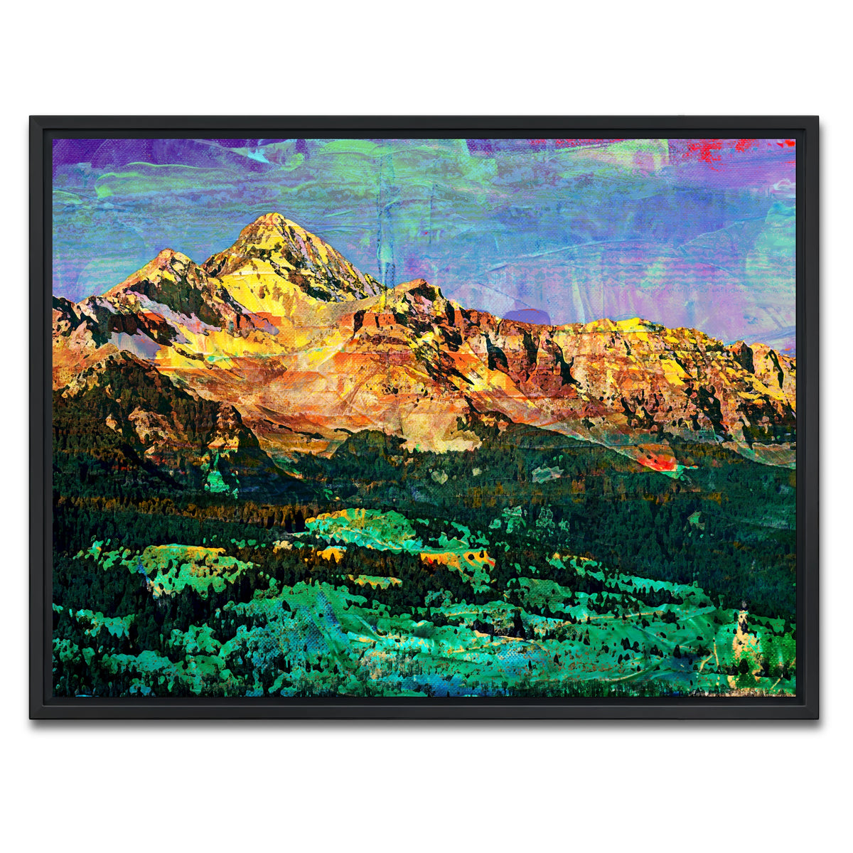 AUTO-MOCKUP WHITE | Abstract Wilson | 1 Piece | Black Framed Canvas | group=4x3