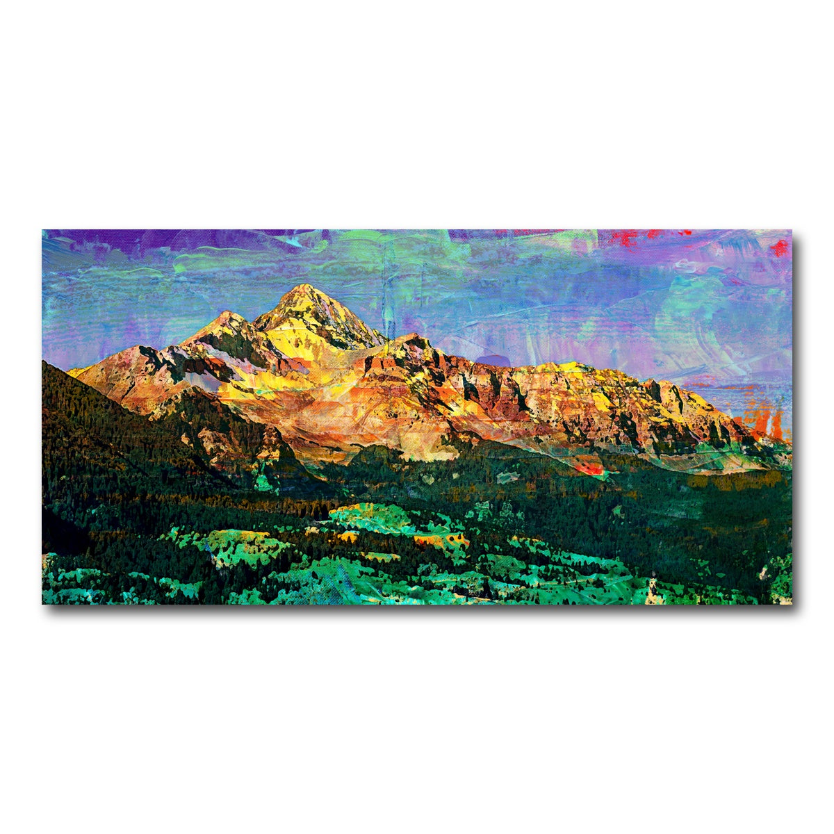 AUTO-MOCKUP WHITE | Abstract Wilson | 1 Piece | Gallery Wrap Canvas | group=2x1