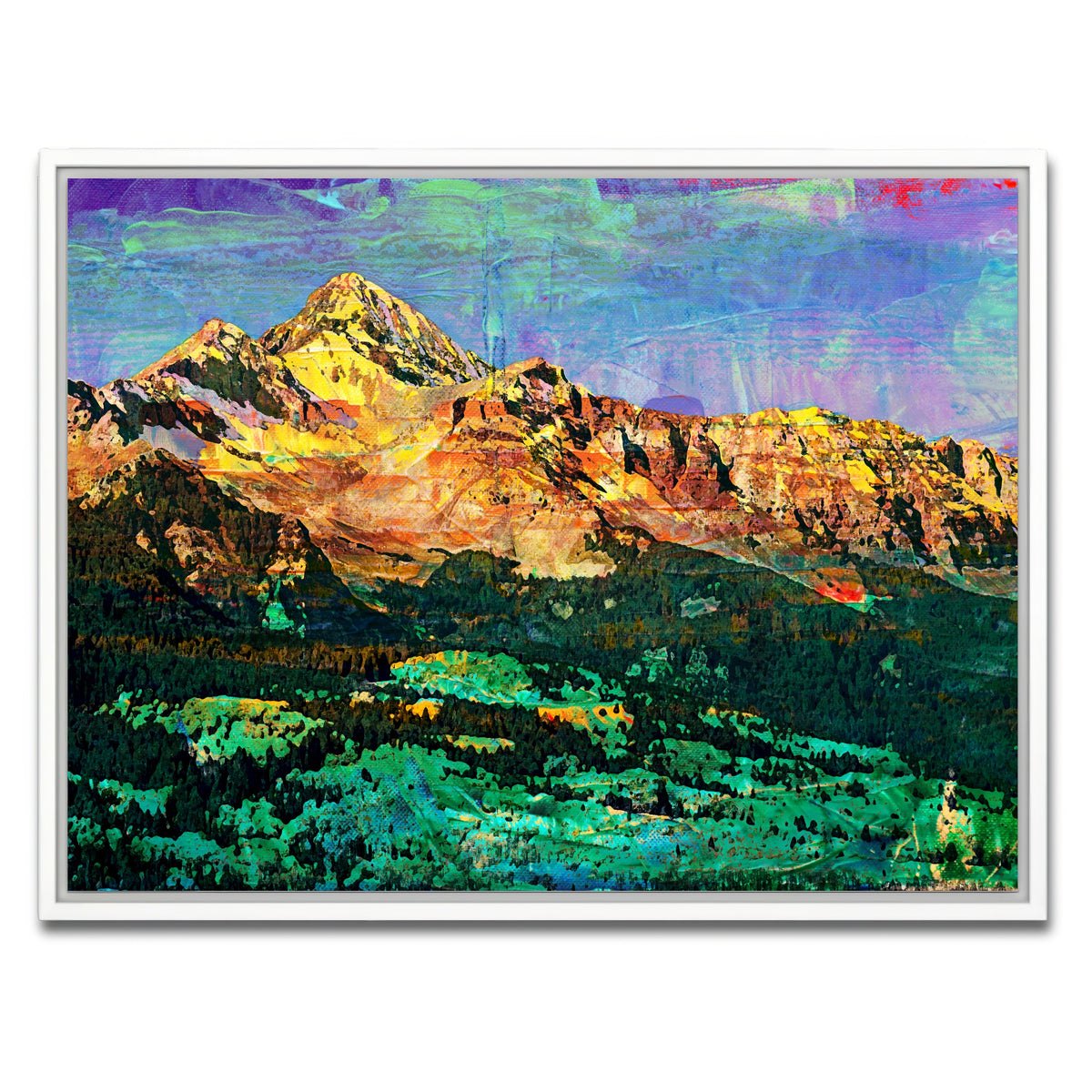 AUTO-MOCKUP WHITE | Abstract Wilson | 1 Piece | White Framed Canvas | group=4x3