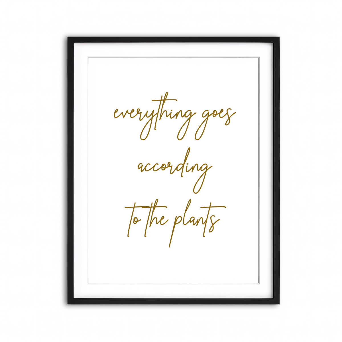 Framed Print 3x4 Black