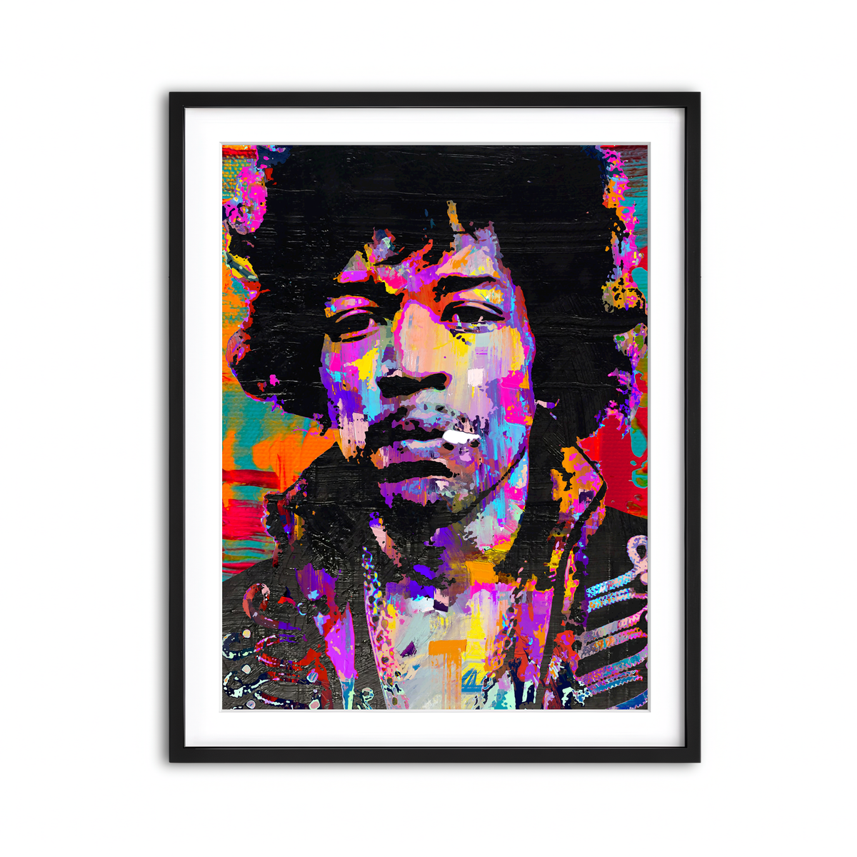 Framed Print 3x4 Black