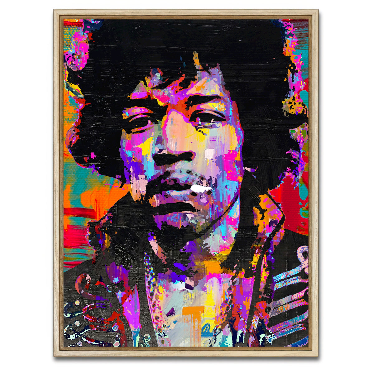 AUTO-MOCKUP WHITE | Acid Hendrix | 1 Piece | Natural Framed Canvas | group=3x4