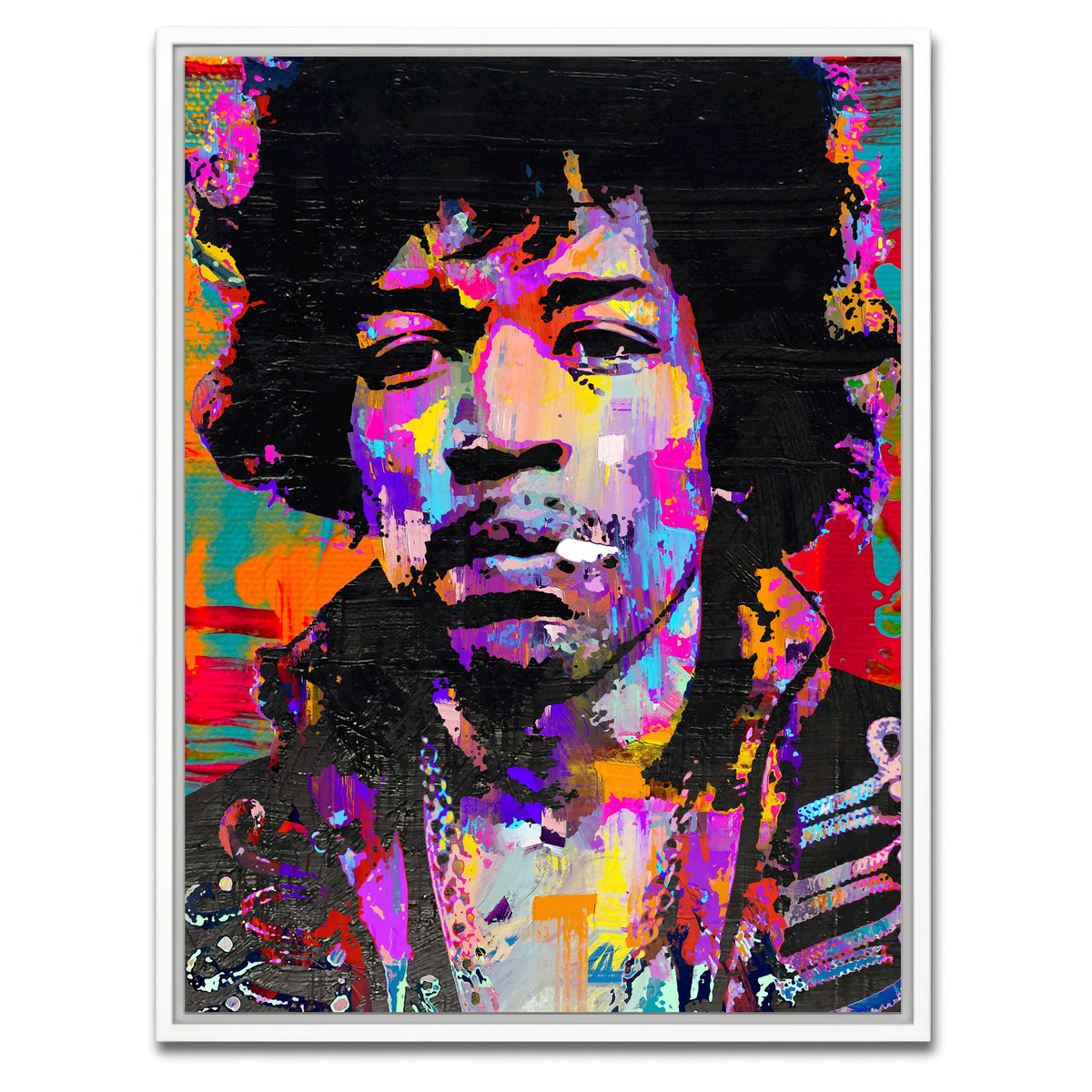 AUTO-MOCKUP WHITE | Acid Hendrix | 1 Piece | White Framed Canvas | group=3x4