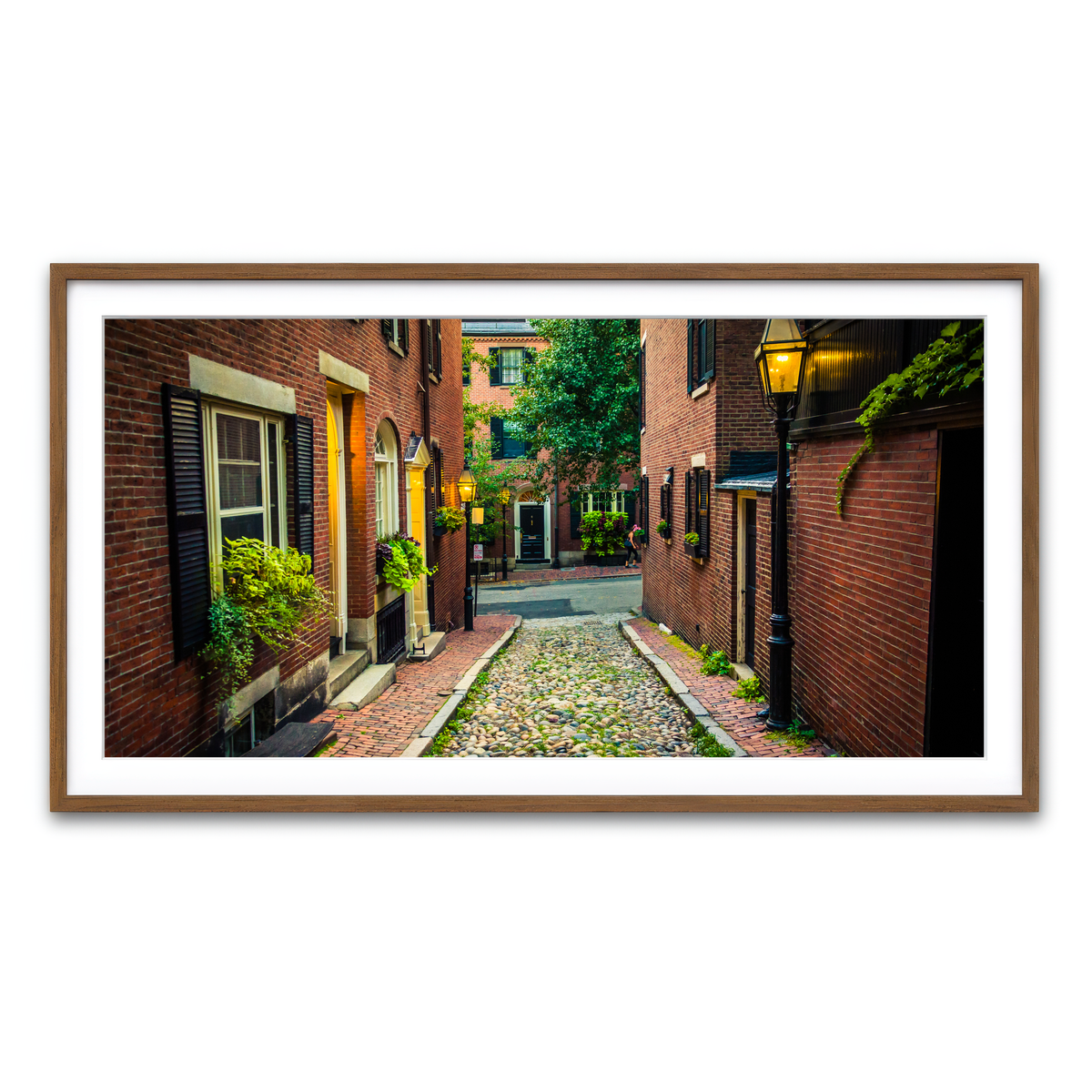 Framed Print 2x1 Walnut