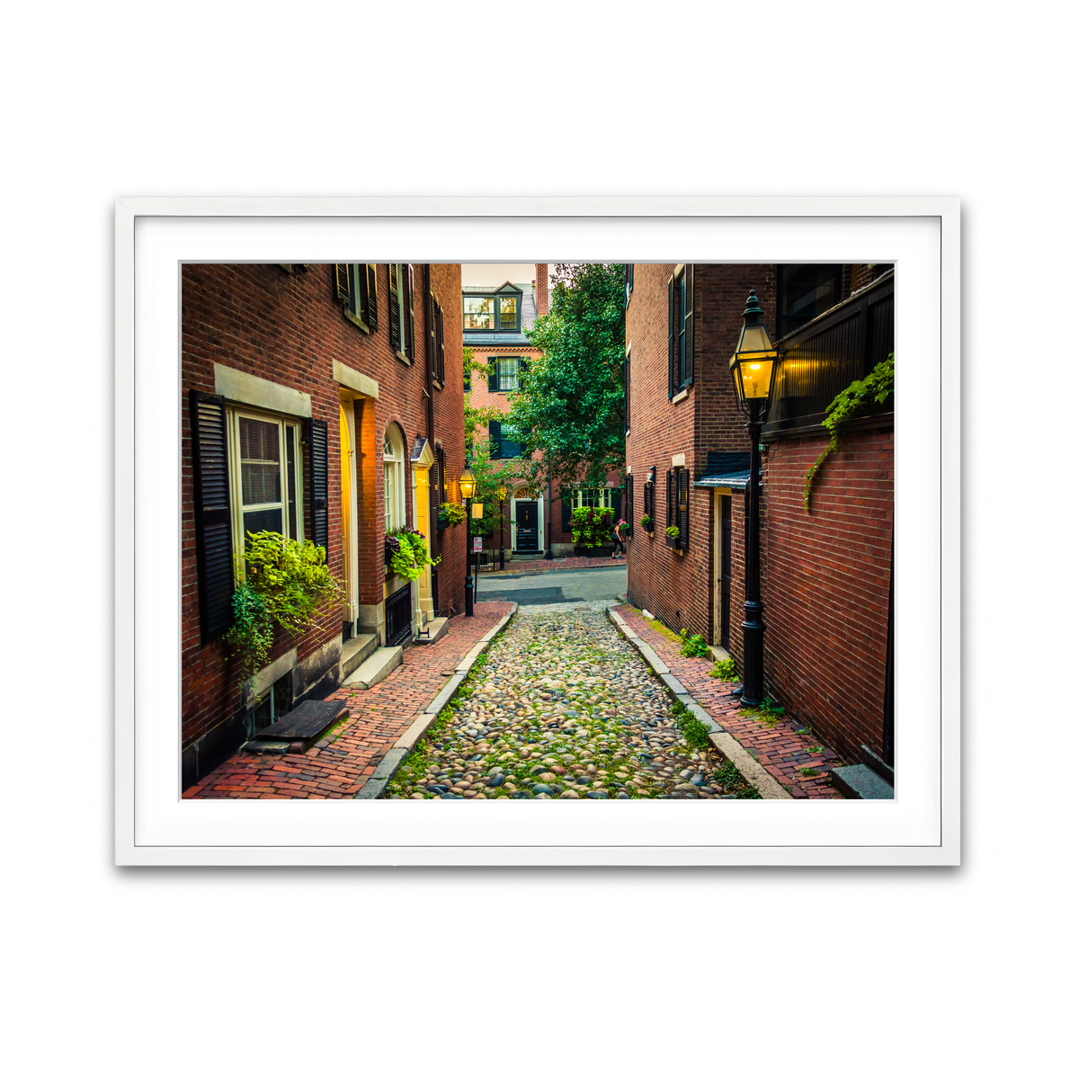 Framed Print 4x3 White