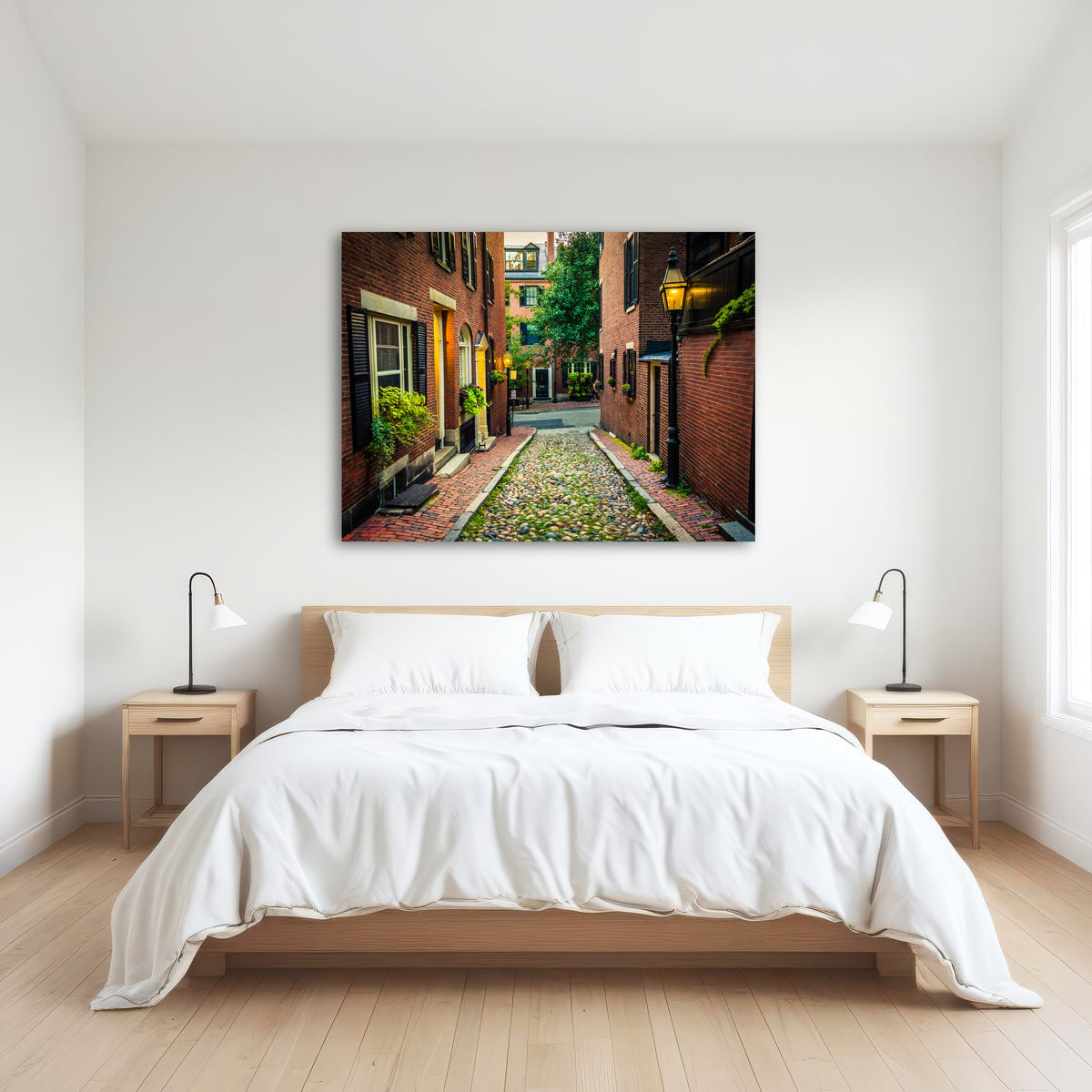 AUTO-MOCKUP ROOM | Acorn Street - Beacon Hill