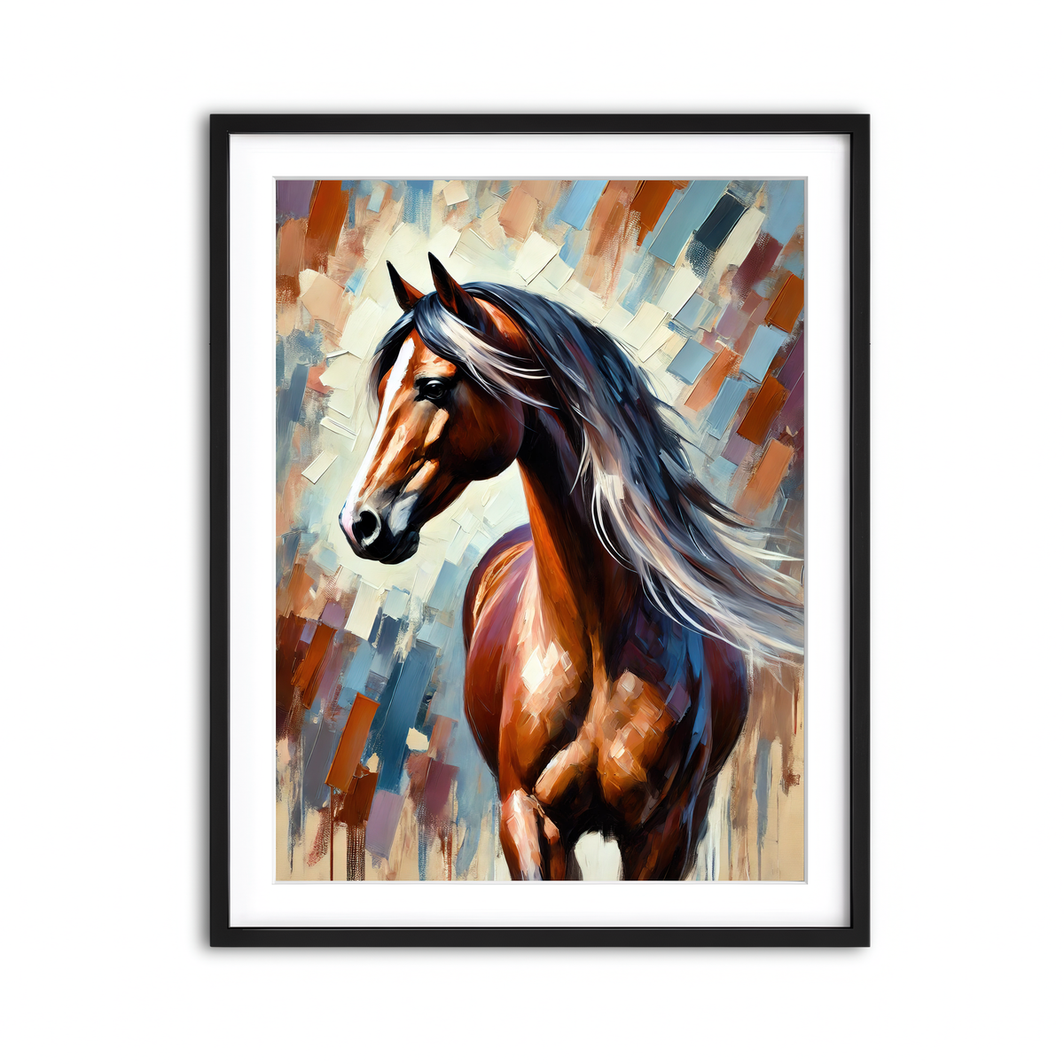 Framed Print 3x4 Black