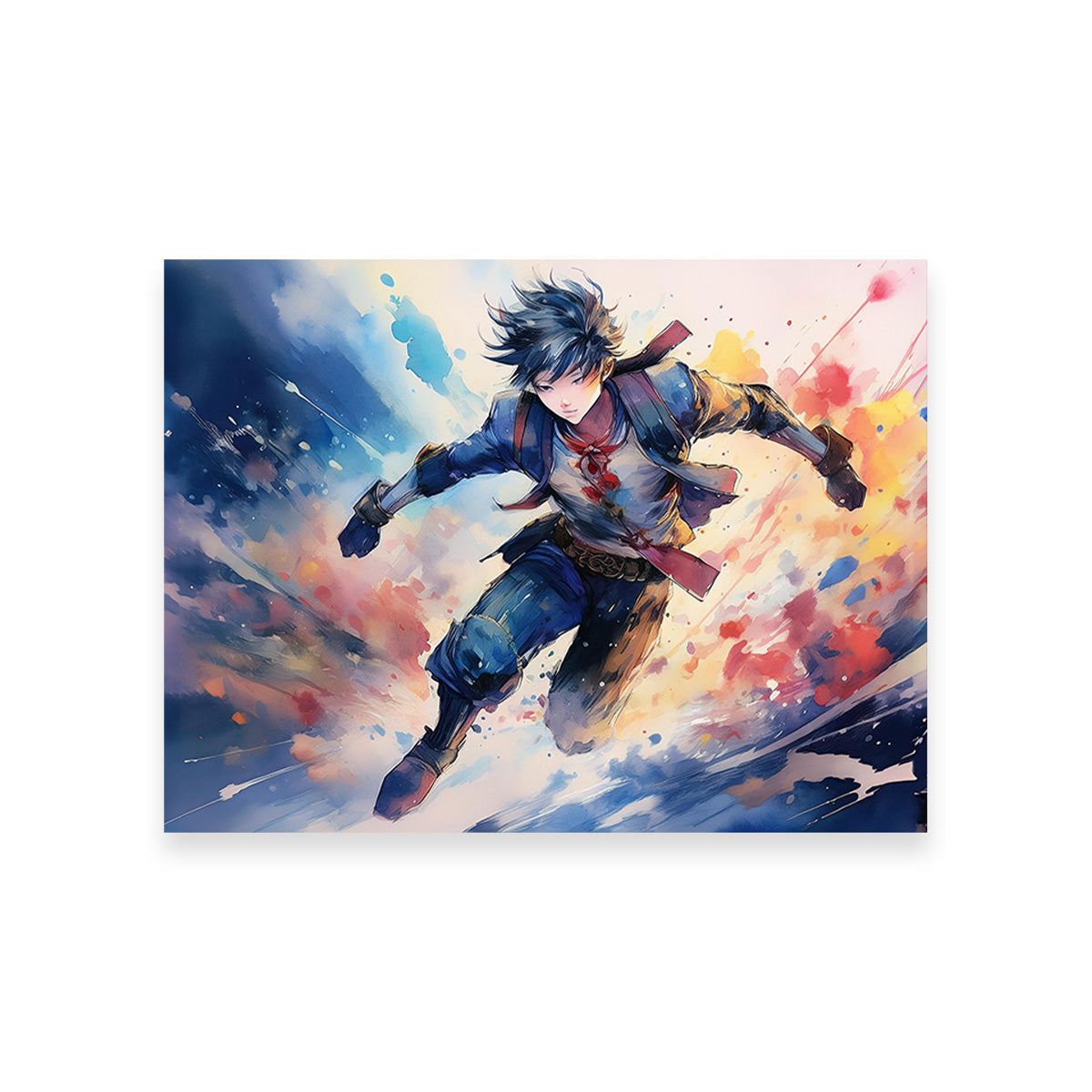 Action Anime Wall Art