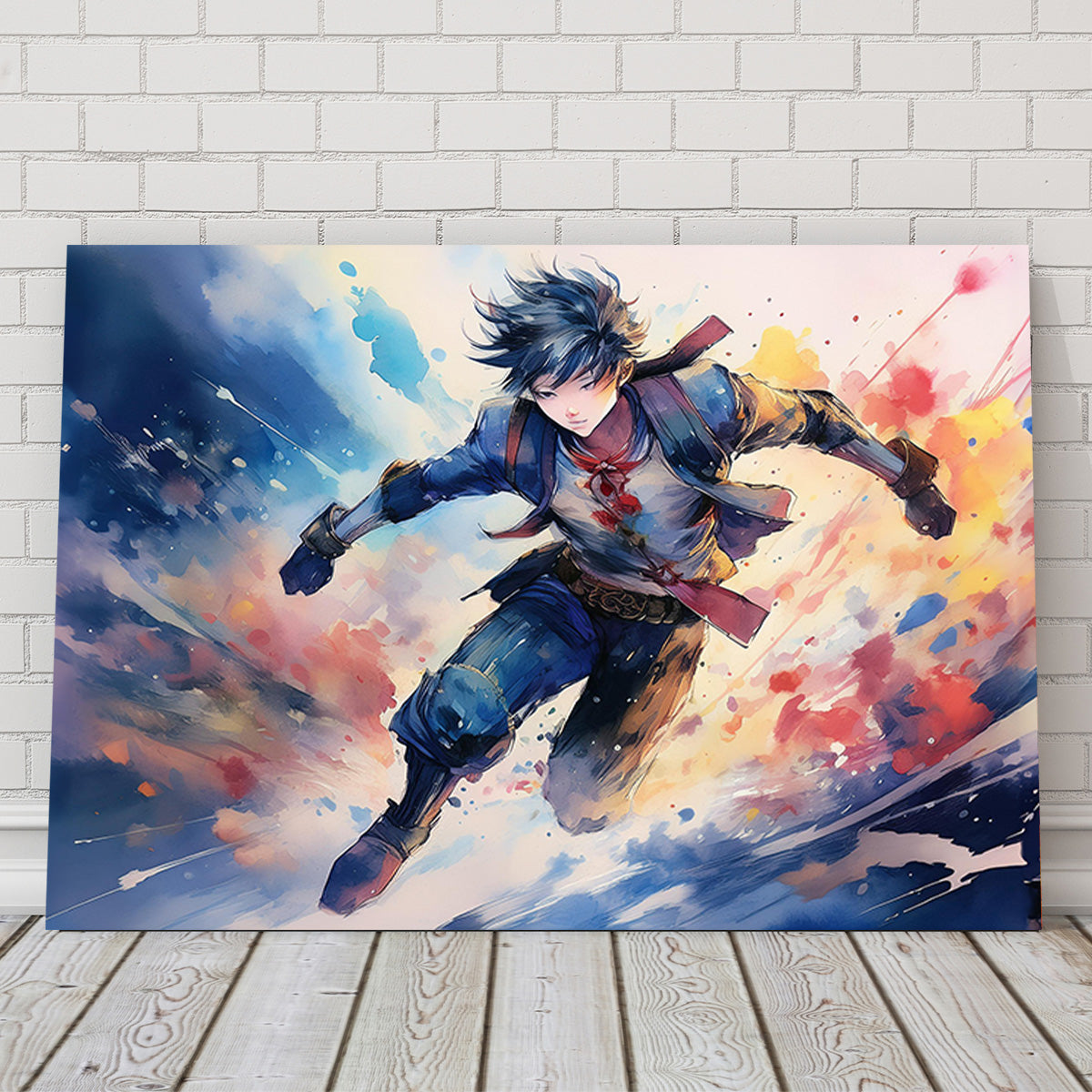 Action Anime Wall Art